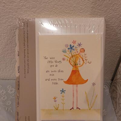 Lot 113: Hallmark Card Storage Box With Organizer Package and MANY New Hallmark Cards #1