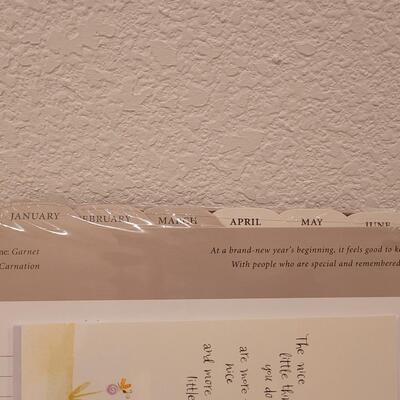 Lot 113: Hallmark Card Storage Box With Organizer Package and MANY New Hallmark Cards #1