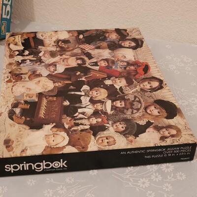 Lot 116: (2) Doll Puzzles (Springboc & Golden)