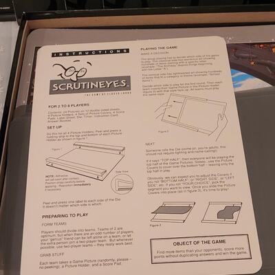 Lot 117: Scrutineyes Game