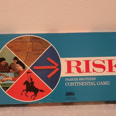 Lot 123: Vintage RISK Board Game