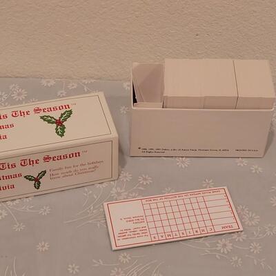 Lot 128: Christmas Trivia Game