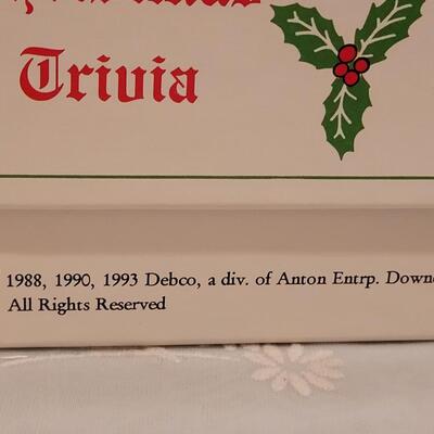 Lot 128: Christmas Trivia Game