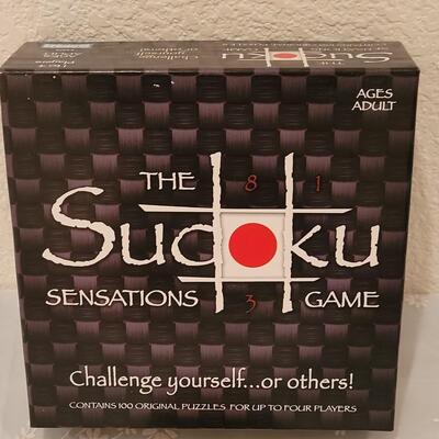 Lot 132: Sudoku Game and Card Game