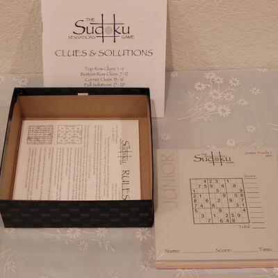 Lot 132: Sudoku Game and Card Game