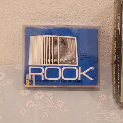 Lot 133: Rook Card Game and Card Holders