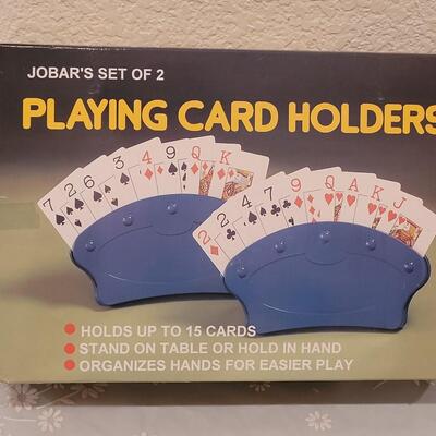 Lot 133: Rook Card Game and Card Holders