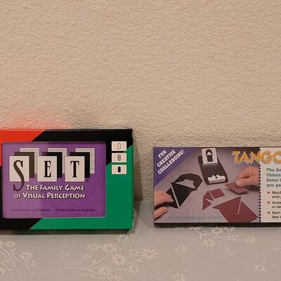 Lot 135: Tangoes and Set Game of Visual Perception 