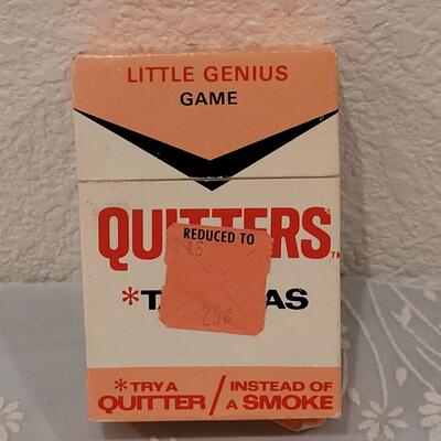 Lot 138: Vintage Quitters Game