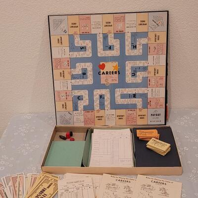 Lot 143: Vintage 1955 Careers Board Game