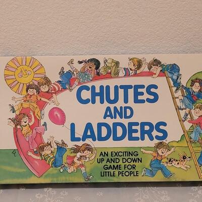 Lot 144: Chutes and Ladders Board Game