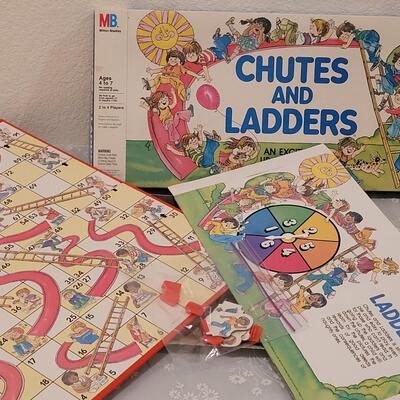 Lot 144: Chutes and Ladders Board Game