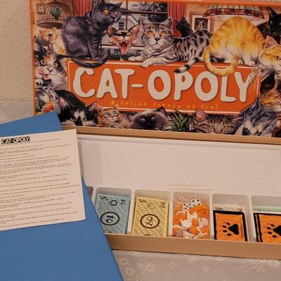 Lot 146: Cat-opoly Board Game