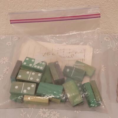 Lot 148: Tahoe Casino Dice, Stud Dice and Flip Off Game pieces