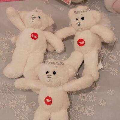 Lot 149: New Angel Bears, Pregnancy Calendar, Bible, Vintage Planter