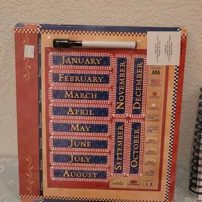 Lot 151: New Journals and Magnetic Calendar 