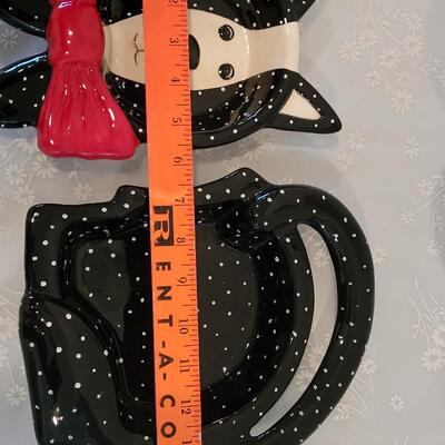 Lot 177: New 2 piece Cat Bowls and Hanging Cat Bowl