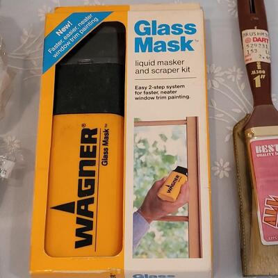 Lot 179: Paint Rollers, Brushes and Wagner Glass Mask