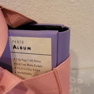 Lot 191: New Photo Album & Bag