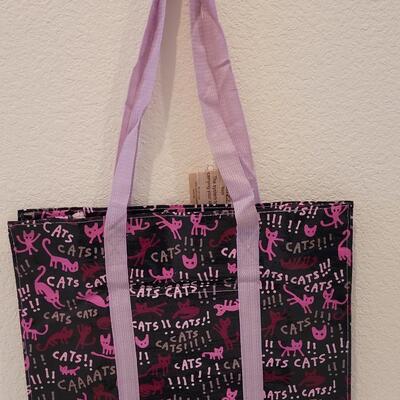 Lot 192: New Cat Tote and Zipper Pouch