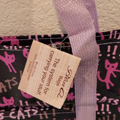 Lot 192: New Cat Tote and Zipper Pouch