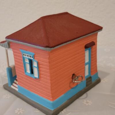 Lot 199: Vintage Reuge Music Box and Makey Ceramic Music Box 