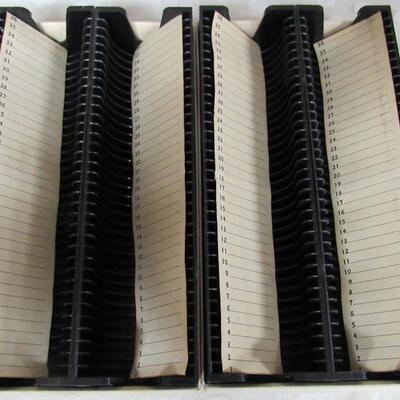 Vintage Yankee Slide Trays, Set of 2 
