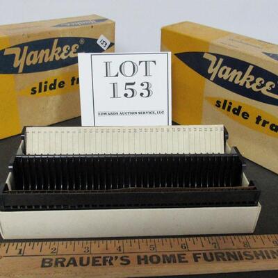 Vintage Yankee Slide Trays, Set of 2 