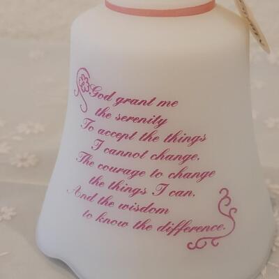 Lot 202: Handpainted Fenton Musical Bell