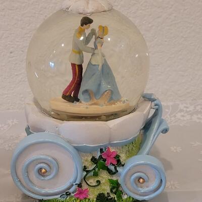 Lot 207: Disney Princess Water Globes