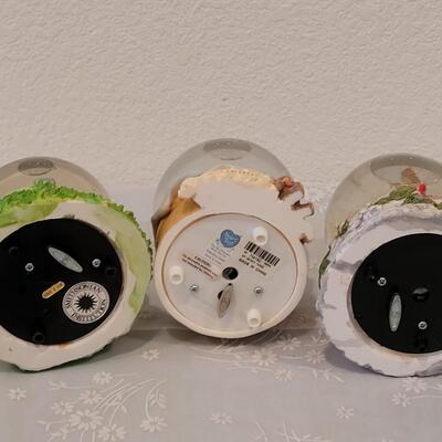 Lot 213: (3) Water Globes