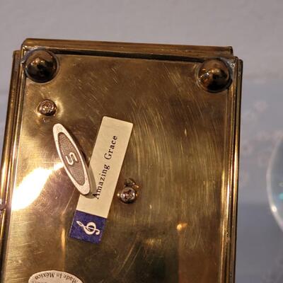 Lot 215: Water Globe and Music Trinket Box