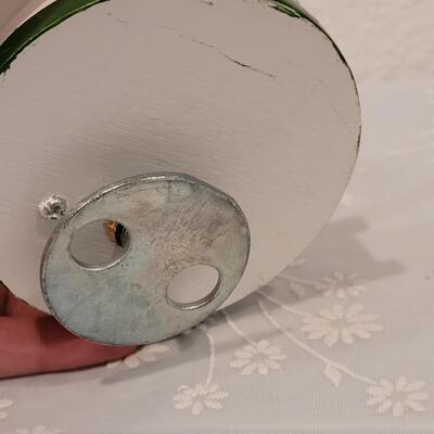 Lot 216: Vintage Boy and Girl Riding Toy Horses