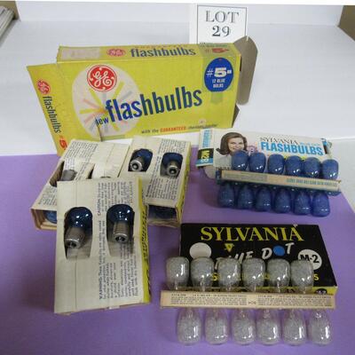 Lot of Vintage Photography Stuff, Bulbs, Flash Diffuser, Adapter Ring, Snap Shot Dial
