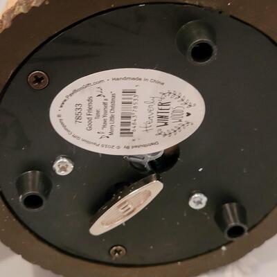 Lot 219: (2) Snow Globes Charming Tails and Snowman