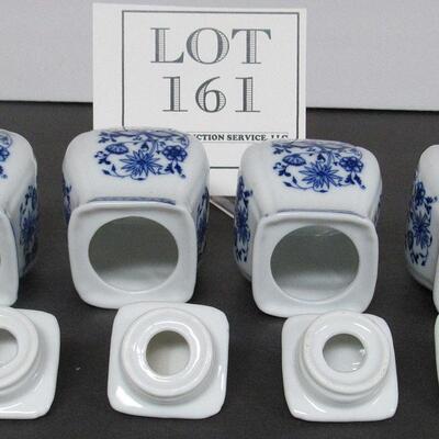 Nice 4 Pc Spice Set With Original Covers, Unmarked