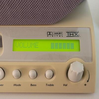 Lot 227: Vintage LucasFilm THX Surround Sound ALTEC LANSING Powered Subwoofer Computer Media System