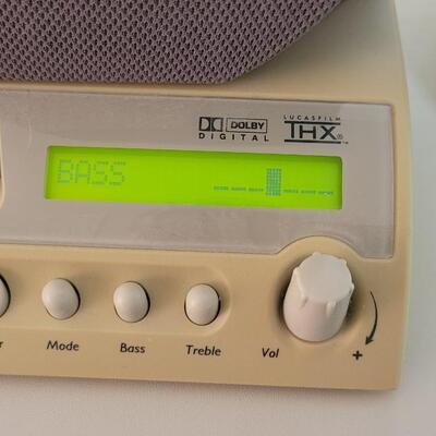 Lot 227: Vintage LucasFilm THX Surround Sound ALTEC LANSING Powered Subwoofer Computer Media System