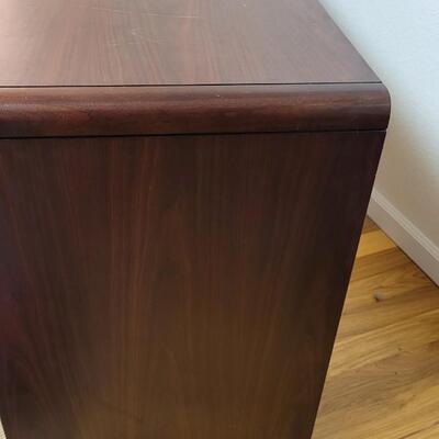 Lot 228: Solid Wood Office Desk w/ Drawer File Storage 20" x 72" x 29.5" 