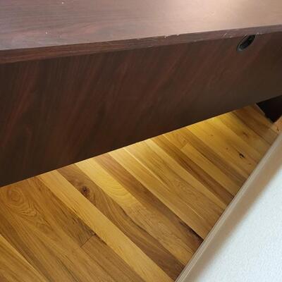 Lot 228: Solid Wood Office Desk w/ Drawer File Storage 20" x 72" x 29.5" 