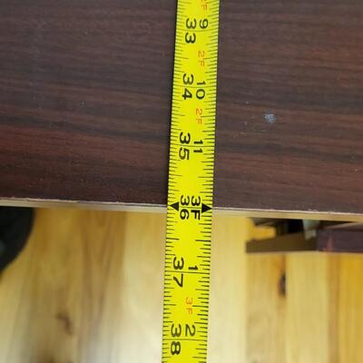 Lot 231: Large Solid Wood Office Desk 36" x 72" x 29" 