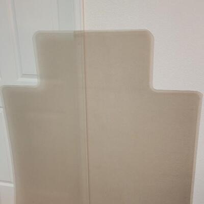 Lot 232: Office Chair Clear Protective Mat 