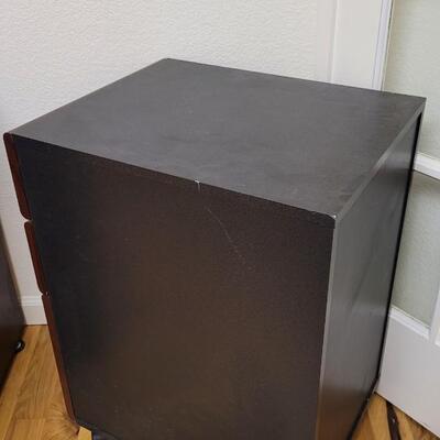 Lot 233: Office File Cabinet Brown ND  27" x 16" x 20" 