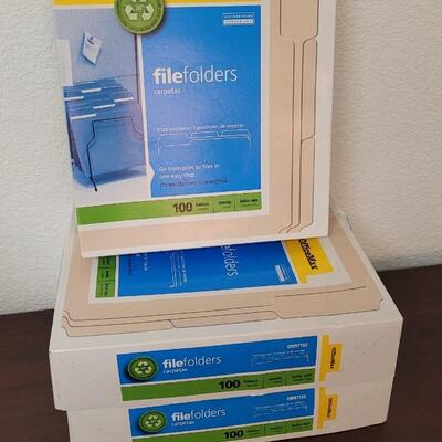 Lot 234: New File Folders (300 Total)