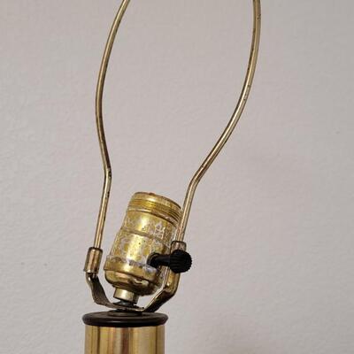 Lot 239: Vintage 29" Tall Mid Century Modern Table Lamp - Repair Job 