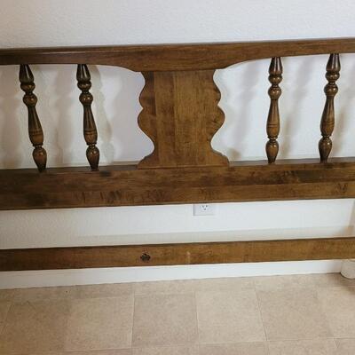 Lot 241: Vintage Headboard 37" x 65" 