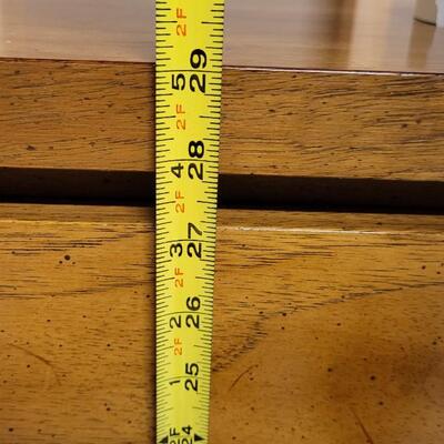 Lot 244: Vintage LANE Mid Century Modern Dresser w/ Mirror 58" x 18" x 29" / 42.5" x 28" Mirror