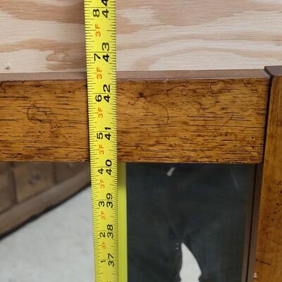 Lot 244: Vintage LANE Mid Century Modern Dresser w/ Mirror 58" x 18" x 29" / 42.5" x 28" Mirror