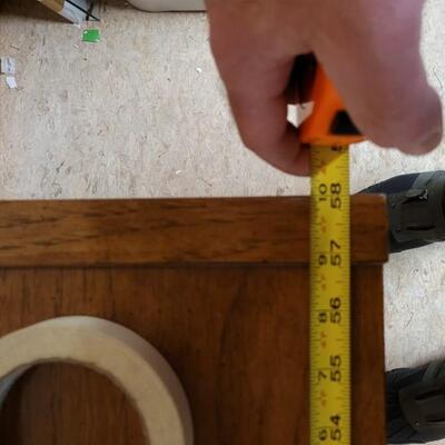 Lot 244: Vintage LANE Mid Century Modern Dresser w/ Mirror 58" x 18" x 29" / 42.5" x 28" Mirror