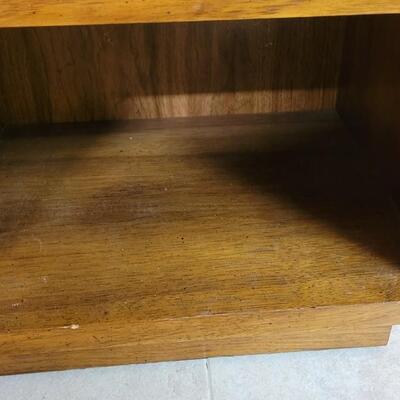 Lot 245: Vintage Mid Century Modern LANE Side Table #2 - 22" x 22" x 16"